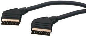 20m Scart Cable - Premium Quality / 24k Gold / Fully Wired / Shielded / 21-pin / Audio / Video / Male to Male