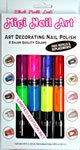 MIGI NAIL ART WHITE NEON PEN KIT (4 PACK- 8 COLORS!)