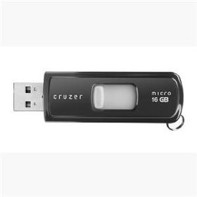 SanDisk Cruzer Micro 16 GB USB 2.0 Flash Drive SDCZ6-016G-A11