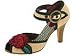 Pan E Tulipani 3031-HH Heel Open Toe | Women's Hook and Loop Shoes Natural