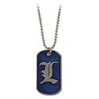 Death Note L Icon Dog Tag Necklace