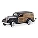 Harley Davidson 1937 Studebaker Coupe Express Woody Truck. LIMITED EDITION. Die-cast construction. The hood opens to reveal the detailed 6-cylinder engine. 96847-08V