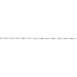 14K White Gold 1.7mm Singapore Chain 20"