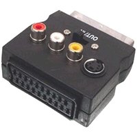 iBox - Scart Adaptor Switchable Plug to Socket - Lifetime Warranty -