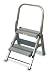 Industrial Grade 2KFG4 Step Stool, Aluminum, 2 Step