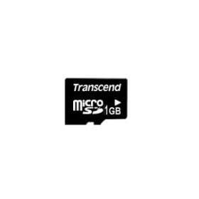 Transcend TS1GUSDC 1GB MicroSD Card without Jewel Box or Adapter