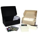 Archival Methods Metal Edged Hinged Lid Box 4 x 6 or CD 7-5/8 x 5-5/8 x 5-3/8, Tan