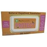 PROTECT FLEA & TICK REPEL, Size: 30 PACK WIPE (Catalog Category: Dog:FLEA AND TICK)