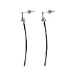 Sterling Silver Earrings - Acrylic
