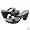 Black/silver