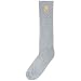 CAROLINA HOSIERY / BROWNING Over the Calf Western Boot Socks - Medium Grey 8405MG