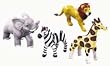 WILTON JUNGLE ANIMALS TOPPER 2113-2095