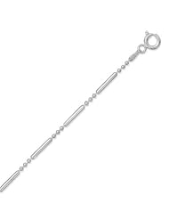 16" Bead with Bar Necklace