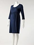 Motherhood Maternity 34 Sleeve Empire Waist Maternity Dress