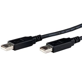 1.8M USB 2.0 Data Cable A Male to A Male - Black [PC]