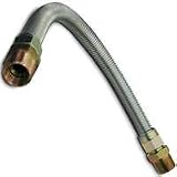 1/2M X 1/2F SS GAS CONN 3/8OD