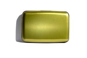 ÖGON DESIGN - Credit Card Holder - Kreditkartenhalter aus Aluminium grün