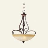 Bolero 3 Light Invert Pendant