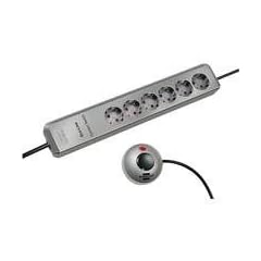 Brennenstuhl ECO Line Steckdosenleiste (6-fach, 2,0 m) grau