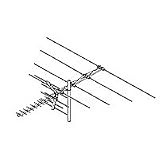 Philips MANT900 Outdoor 20 Element UHF/VHF/FM/HDTV Antenna