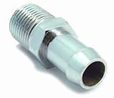 : Heater Hose Fitting 0.5 in. NPT To 5/8 in. Barb L-1.75 in. Chrome