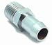Third Party New : Heater Hose Fitting 0.5 in. NPT To 5/8 in. Barb L-1.75 in. Chrome