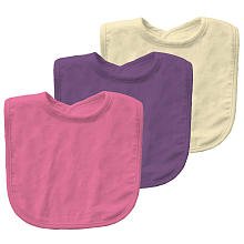 Organic Knitted Terry Bib (3-Pack)