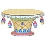 2PC You're Invited 11 Ceramic Party Cake Stand and Plate by Pacific