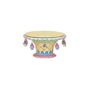 2PC You're Invited 11 Ceramic Party Cake Stand and Plate by Pacific