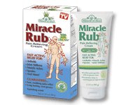 Kitchen: Miracle Rub Pain Relief Cream 3.5 Oz.