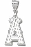 Los Angeles Angels of Anaheim 1 1/2 Giant A Pendant - Sterling Silver Jewelry