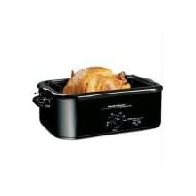 Hamilton Beach 32184 18-Quart Roaster Oven with Serving Lid and Buffet Pans, Black