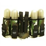 4 + 1 Pod and Tank Camo Paintball Harness with Body Wrap Design (SP Series) from NXe