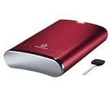 Iomega eGo Desktop - Hard drive - 1 TB - external - 3.5 - Hi-Speed USB - Ruby Red
