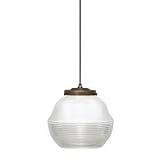 IMAGE OF Wilmette Lighting 600MOCNGCN-LED Congress - Low Voltage Pendant, Polished Nickel Finish with Clear Glass - Lamping: LED