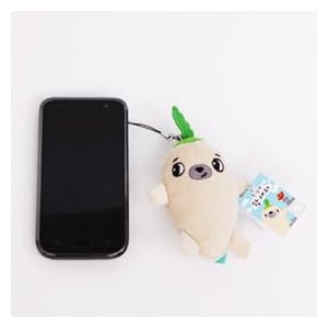 【クリックで詳細表示】JYJ： ユチョン＿大根人形 携帯電話ストラップ(12cm)＿屋根裏部屋の皇太子(屋根部屋の皇太子)(SBS 韓国ドラマMD商品)