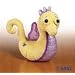 Lil'Kinz Mini Plush Stuffed Animal Seahorse