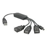 Cables To Go - 27402 - USB 2.0 Cable Hub 4-Port