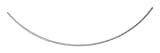 14k White Gold 1.3mm Neckwire Necklace