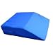 Poli Foam Leg Wedge - 6" x 20" x 25" - Blue