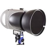 Hensel 7 Honeycomb Grid 40 Degree, Round, Black.