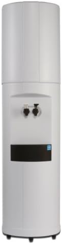 220 Volt Fahrenheit Water Cooler - Room Temp/cold - White Cabinet with Silver Metallic Trim