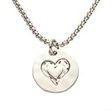Token Heart Necklace