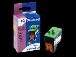 Pelikan Tintenpatrone - Bundle 4er Pack, schwarz, cyan, gelb, magenta, LC1000