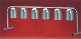 Nemco Countertop Heat Lamp, 6 Bulb Fixtures