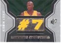 2007 SPx Authentic Lamar Odom Dual Game-Worn Jersey Card