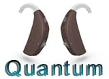 2 Unitron Quantum 6 Hearing Aids (Taupe Color)