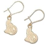 Ottawa Senators 14K Gold Dangle Earrings
