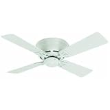 Hunter 23866 42-Inch White Lowprofile II Fan