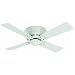 Hunter 23866 42-Inch White Lowprofile II Fan